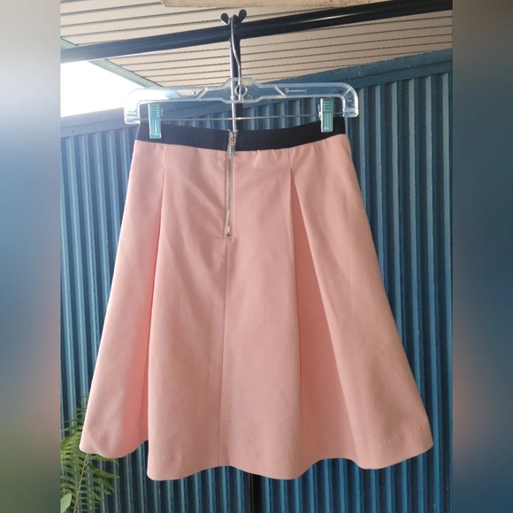 Reserved Pink Skirt  Let's Be Beautiful Skater Skirt Barbiecore Bobby Socks 36 - Picture 4 of 11